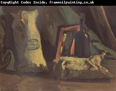 Vincent Van Gogh Still Life with Two Sacks and a Bottle (nn040